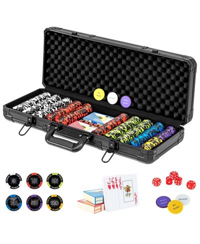 Набор фишек для покера Texas Hold'em Poker Chip Set для казино и домашних игр