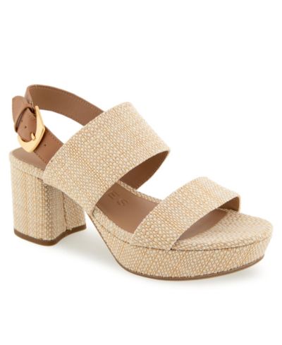 Natural Raffia / Tan Combo