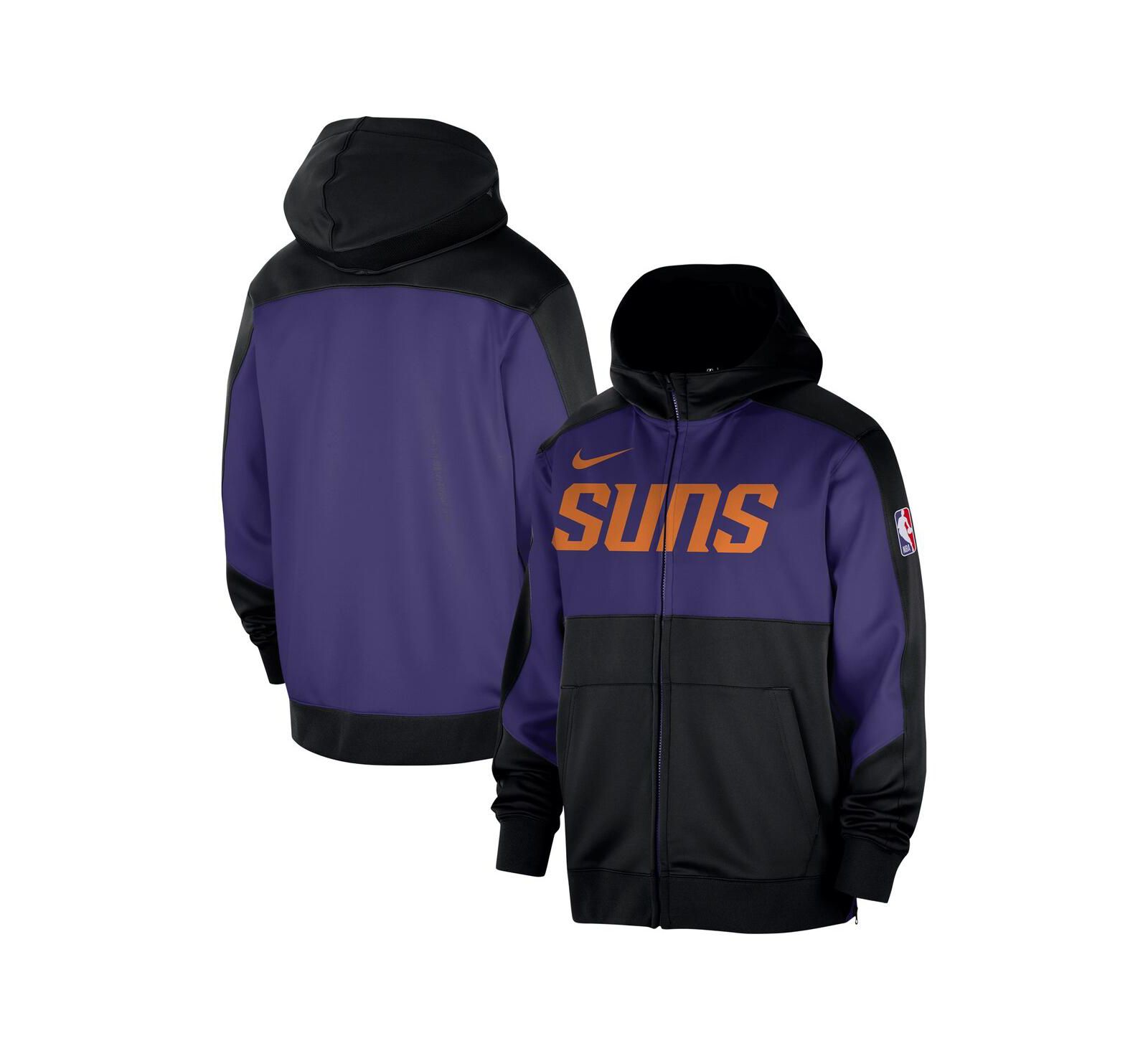Мужское худи Nike Black Phoenix Suns Authentic On-Court Showtime Performance Full-Zip