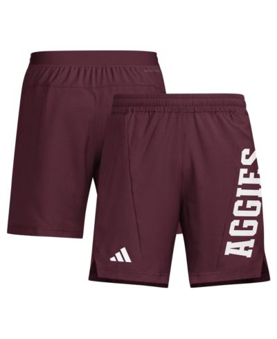 Adidas Men's Maroon Texas A&M Aggies Designed for Training AEROREADY Shorts