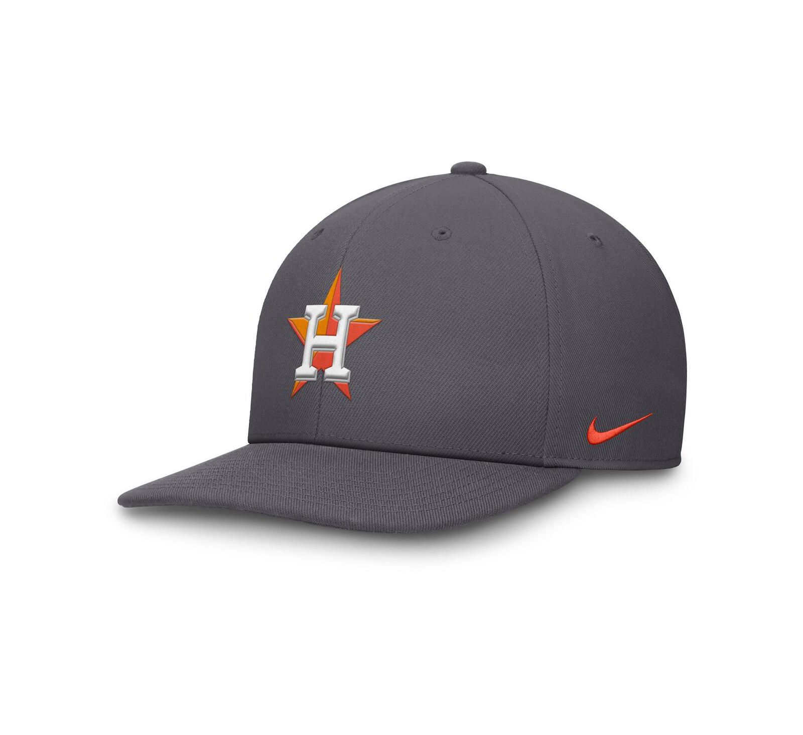 Nike Men's Gray Houston Astros Pro Performance Snapback Hat