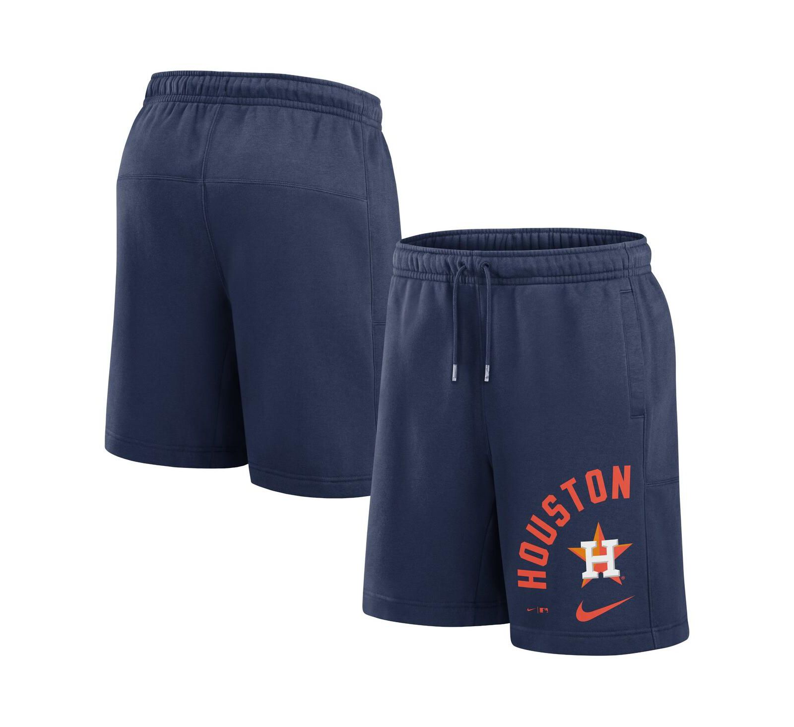 Nike Men's Navy Houston Astros Arched Kicker Shorts
