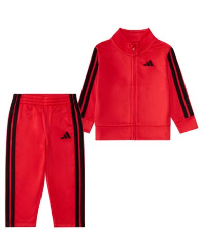 Комплект из 2 предметов adidas Baby Boys' Stripe Detail Jacket and Joggers