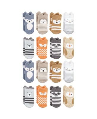 Детская обувь Hudson Baby Boys Hudson Gentle Cotton-Blend Newborn & Terry