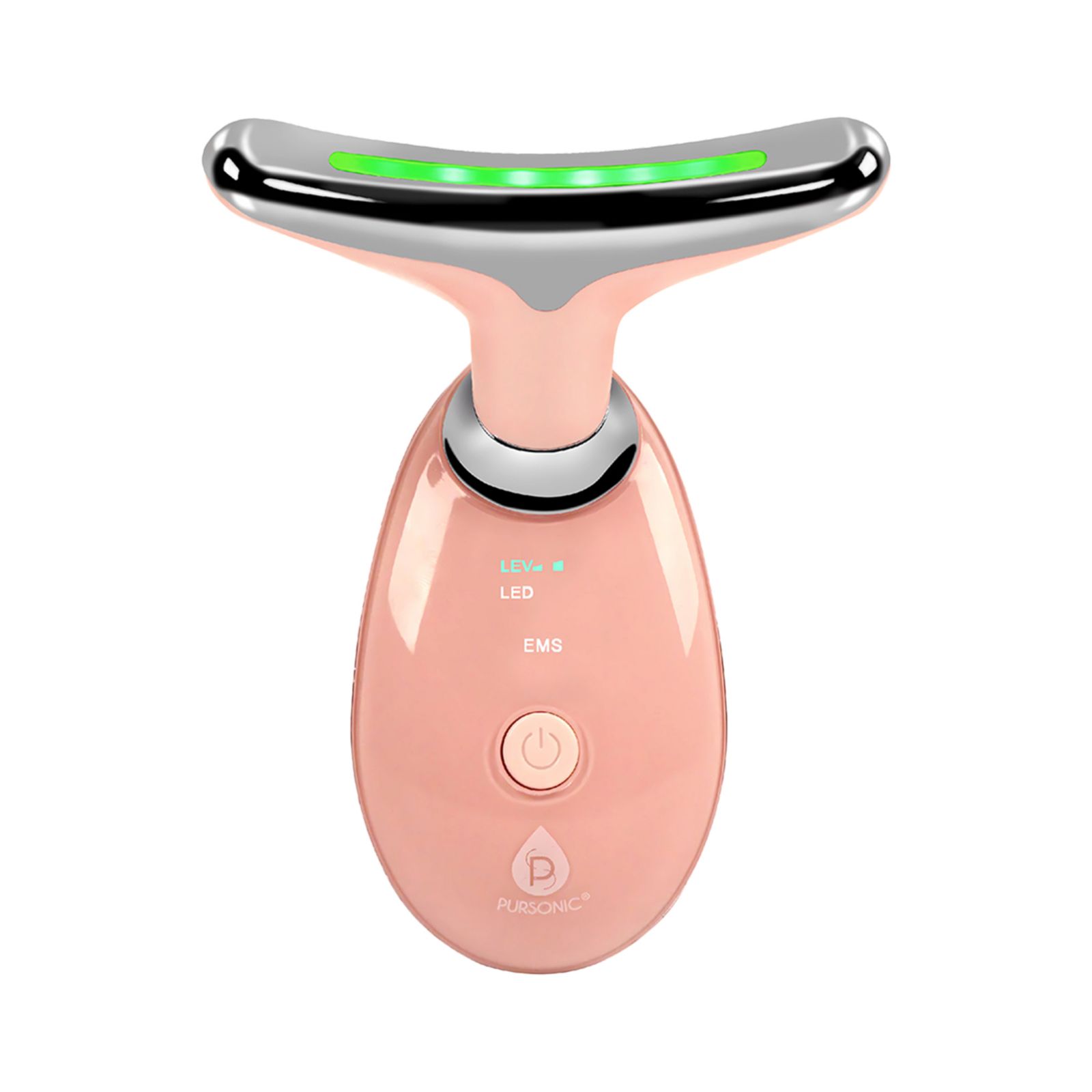 Pursonic 7-в-1 сияющая палочка – LED светотерапия для моделирования лица и шеи
