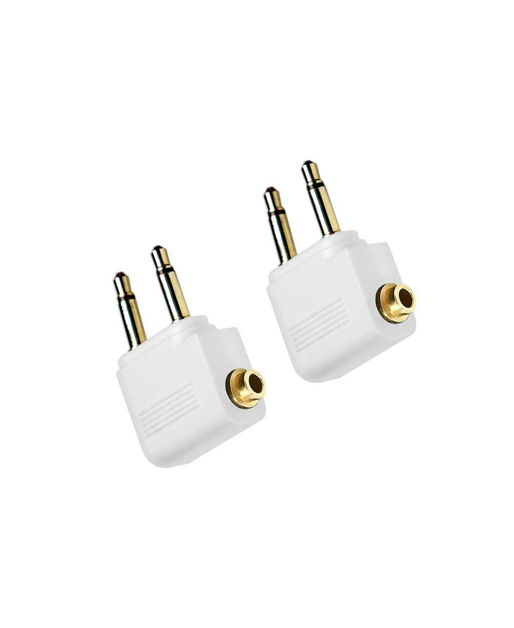 Mee Audio Airplane Headphone Adapter, 2-Pack