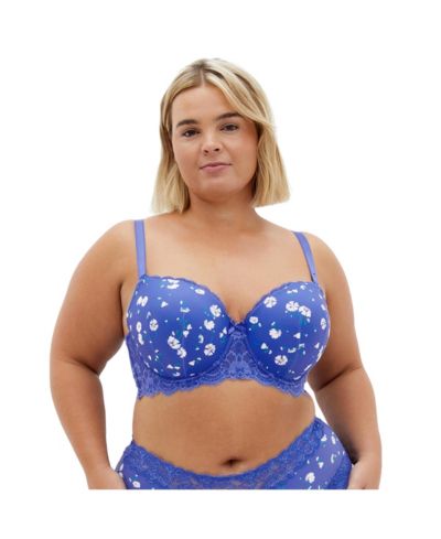 Dazzling blue floral