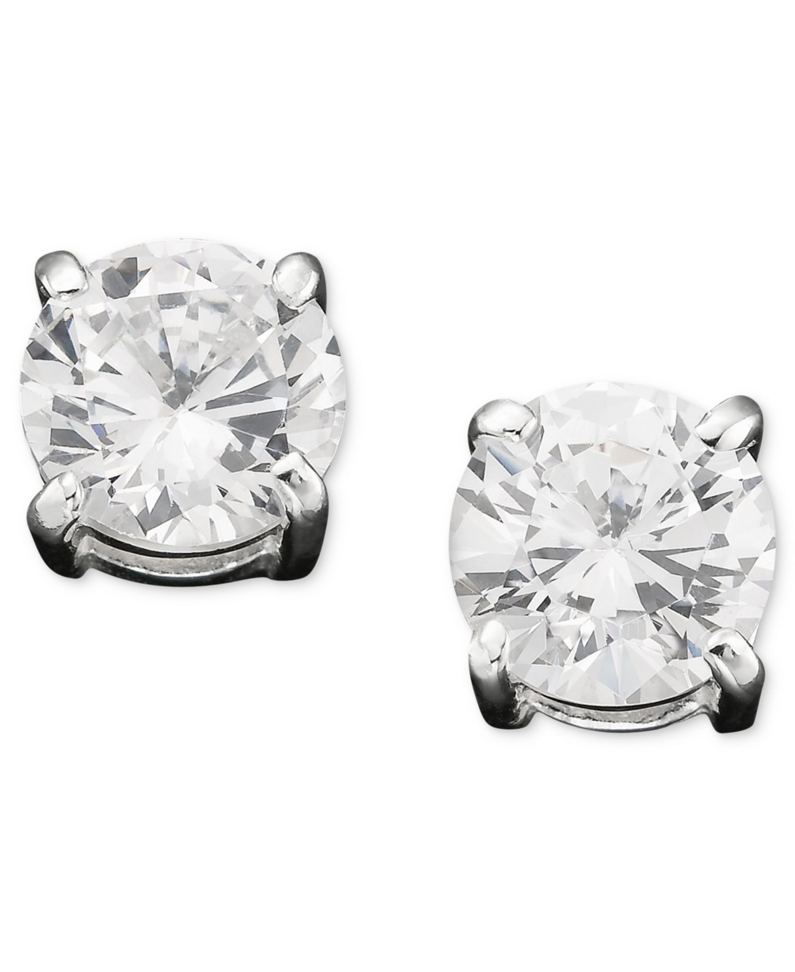 Серьги-гвоздики Lauren Ralph Lauren Cubic Zirconia (6mm)