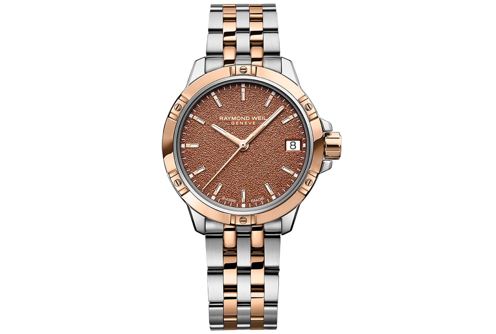 Raymond Weil Женские часы Swiss Tango Quartz, двухцветная нержавеющая сталь, 30mm