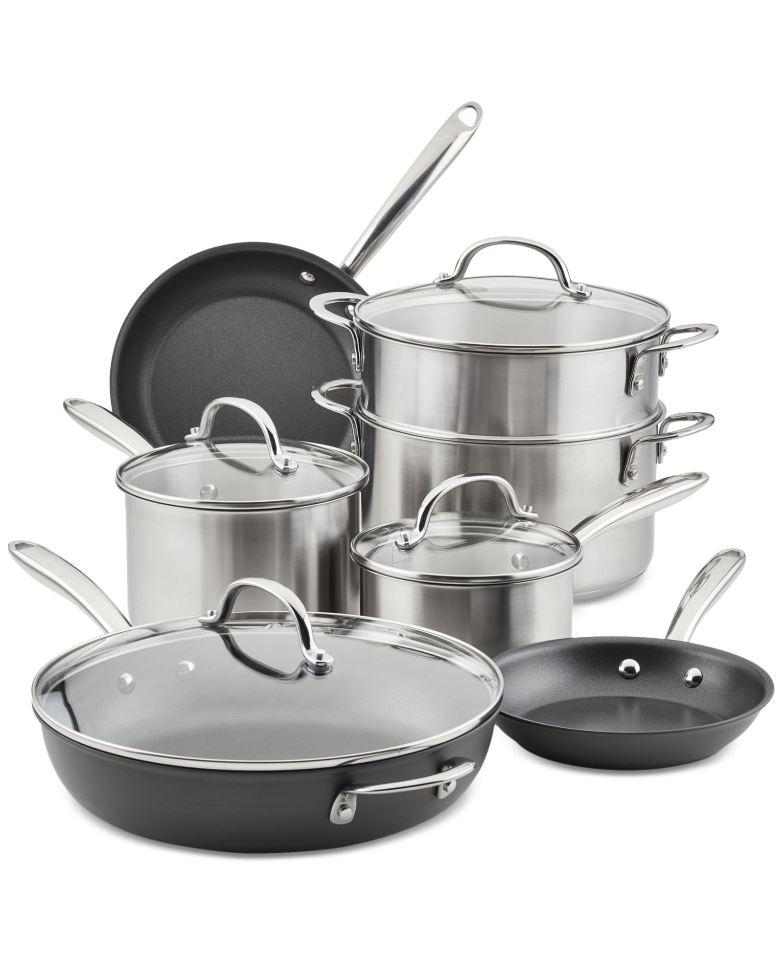 Rachael Ray Professional 11-Pc. Induction Cookware Set