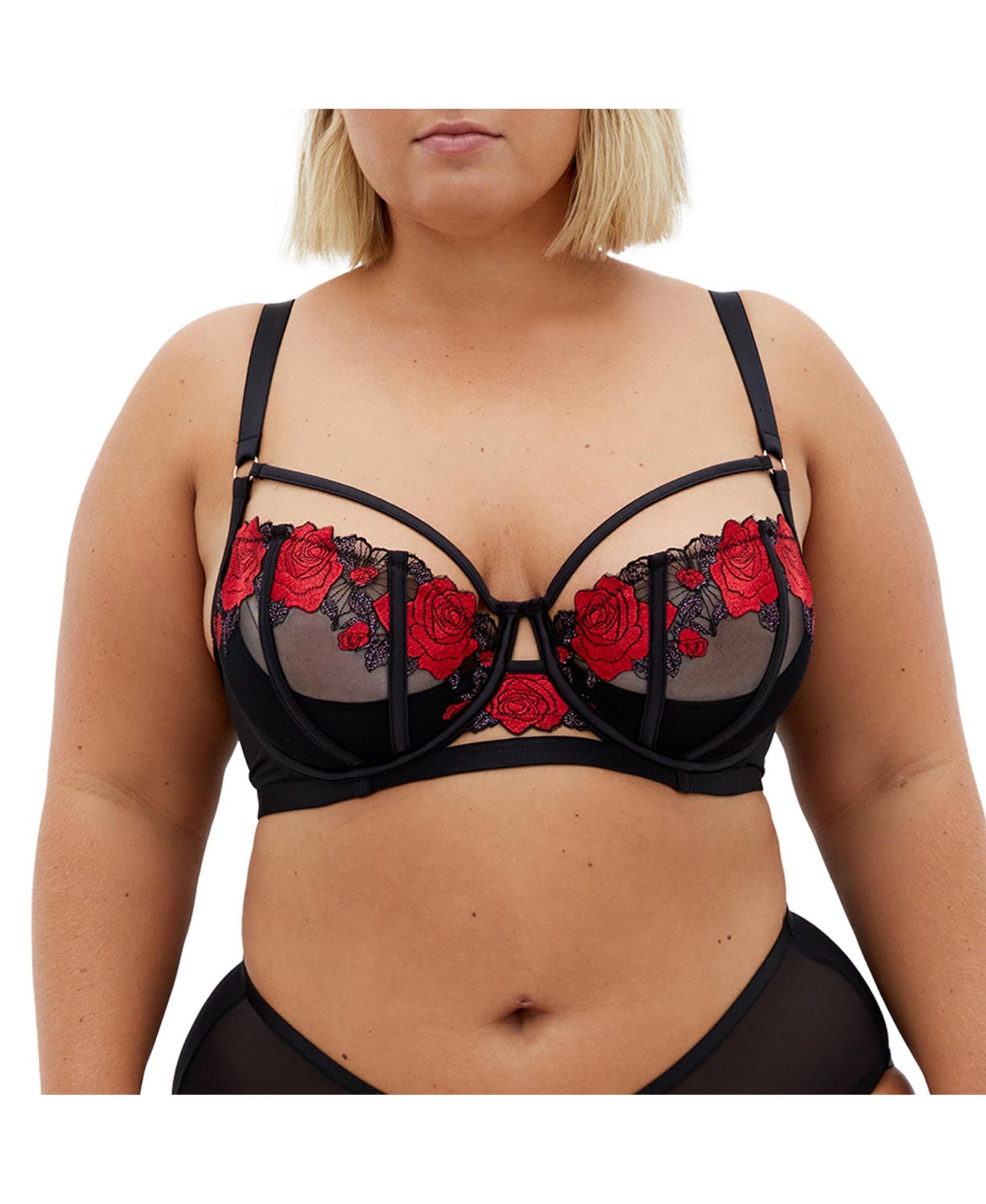 Женский бюстгальтер CITY CHIC Plus Size Serena Demi Underwire