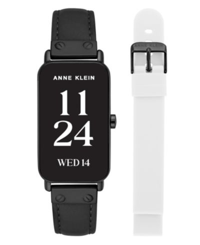 Anne Klein Женские смарт-часы Connect It Illume с кожаным и силиконовым ремешком 37mm