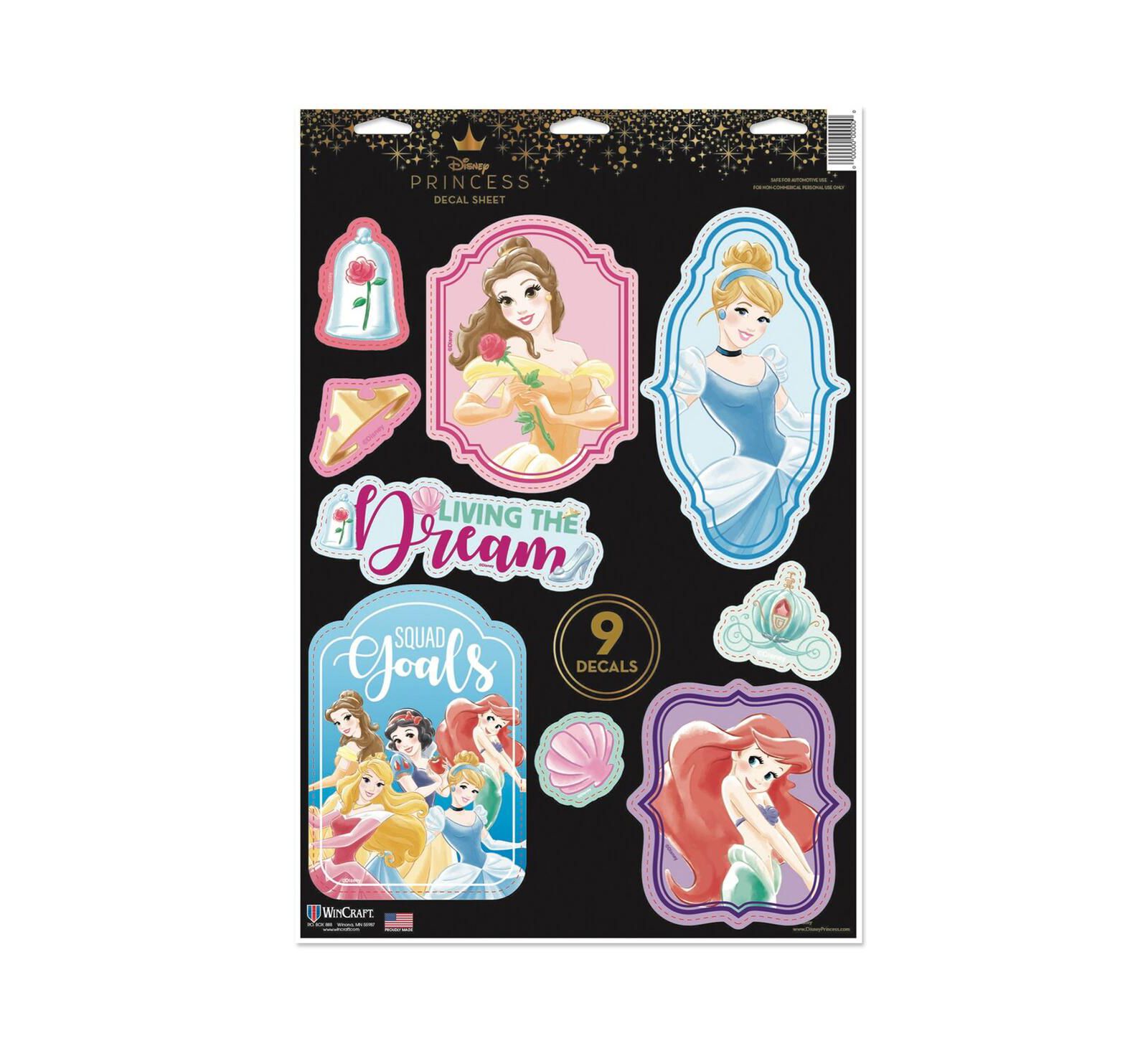 Декаль Wincraft Disney Princess 11" x 17" Multi-Use Sheet