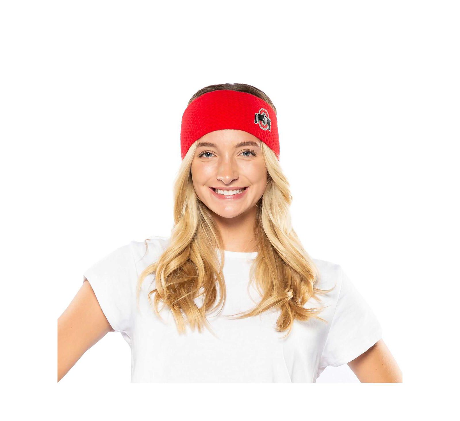 Повязка на голову ZooZatz Scarlet Ohio State Buckeyes Fashion Knit