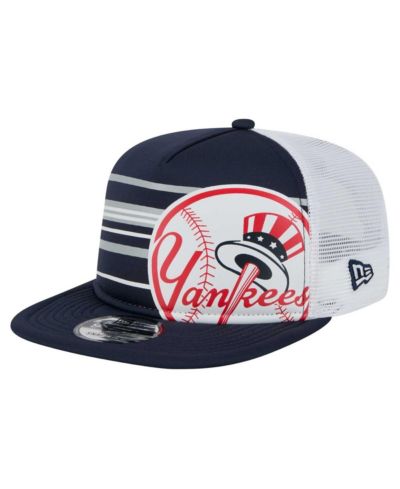 Мужская кепка New Era Navy New York Yankees 9FIFTY A-Frame Trucker Snapback