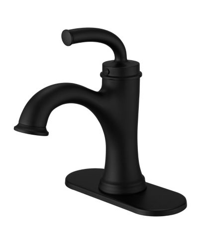 Greenspring 8" Widespread Double Handle Faucet with Metal Drain, Water-Saving Design Bathroom Faucet