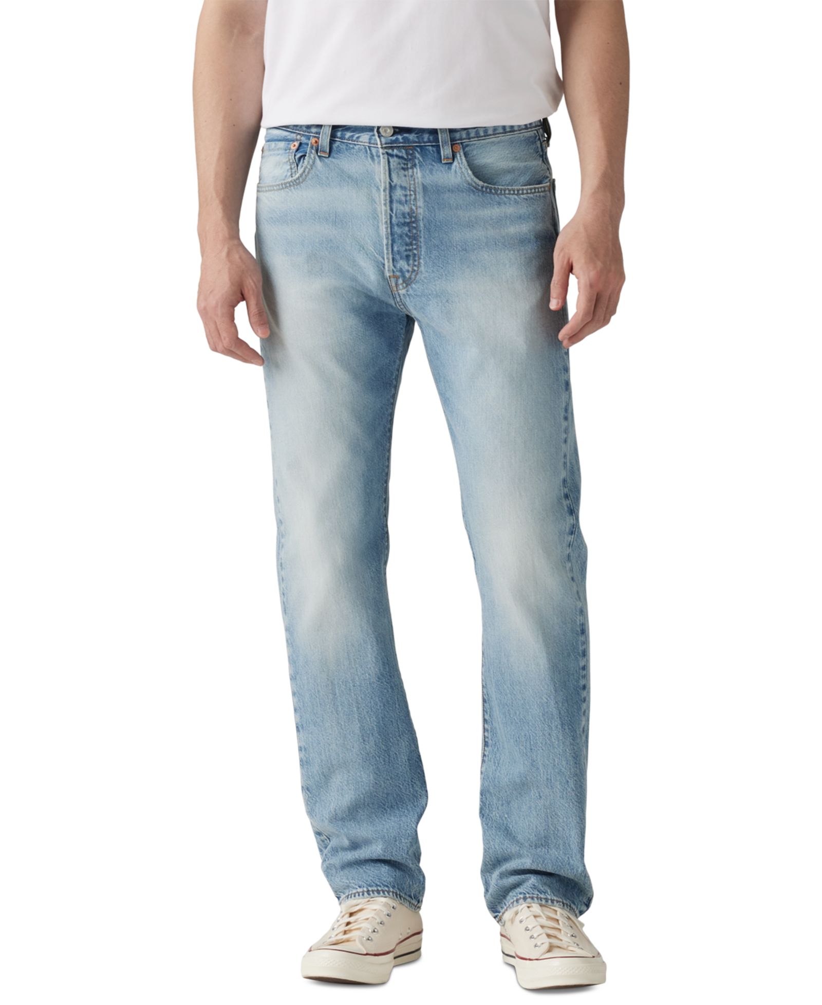 Levi's® Men's 501 Original Straight-Fit Lightweight Denim Jeans