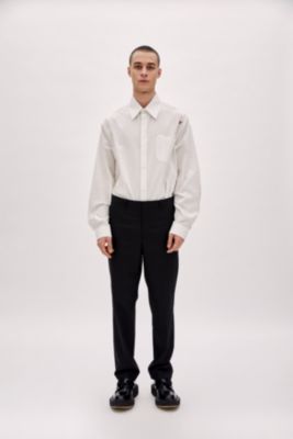 Мужские брюки PCFG Striped Cotton-Blend Stretch Slim-Fit