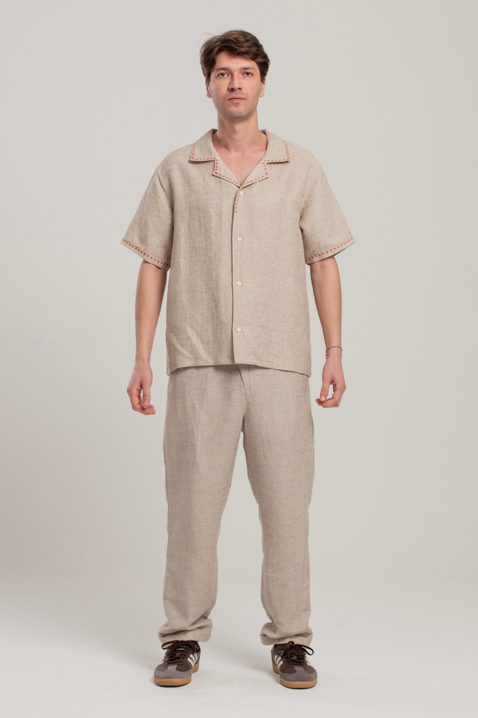 PCFG Men's Free Heaven Linen Shirt