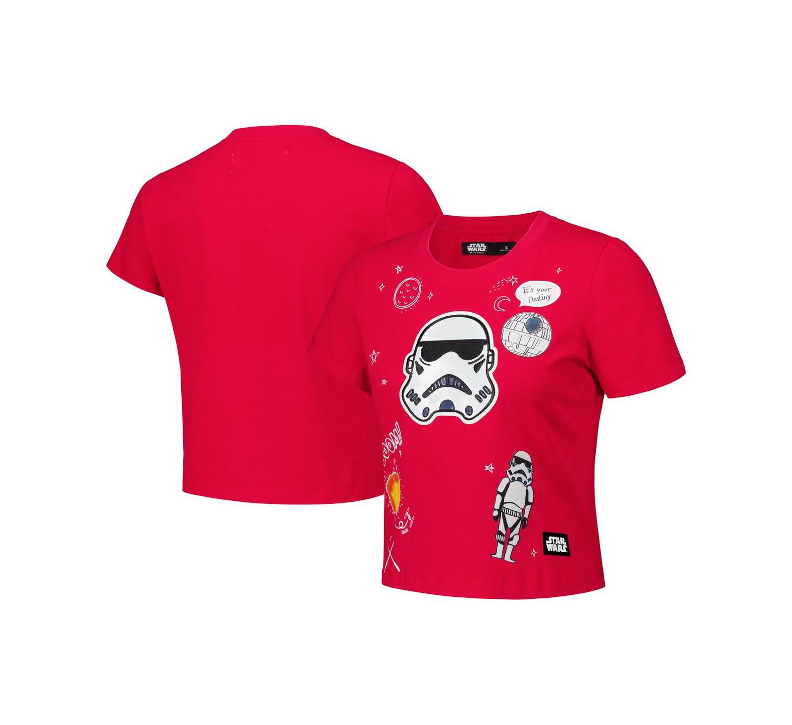 Freeze Max Женская укороченная футболка Star Wars Babydoll Red