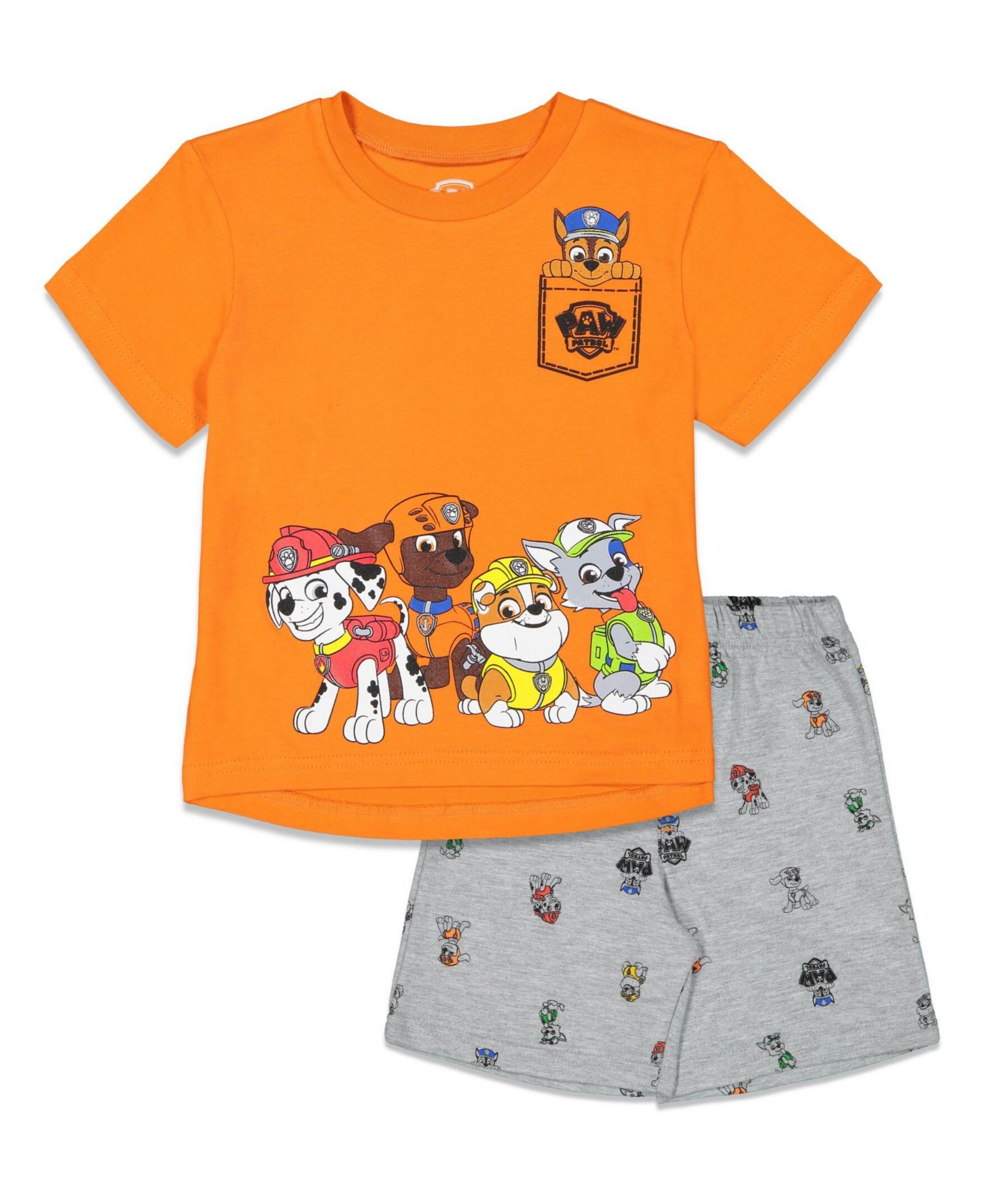 Комплект из 2 предметов Paw Patrol Little Boys 2-Piece T-Shirt and Shorts Set