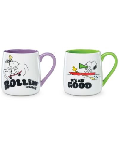 Набор кружек Lenox Peanuts Rollin-All Good, 2 шт.