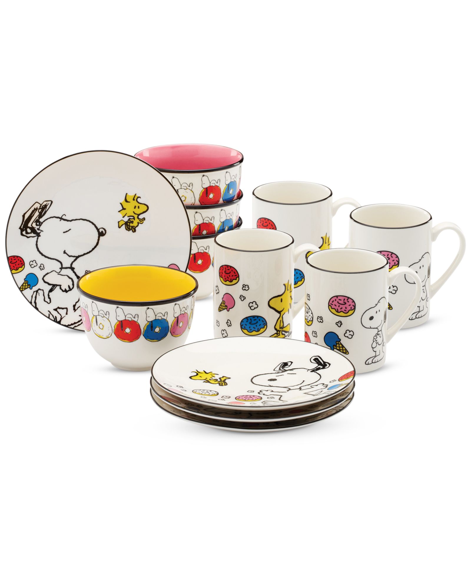 Десертный набор Lenox Chef Snoopy, на 4 персоны