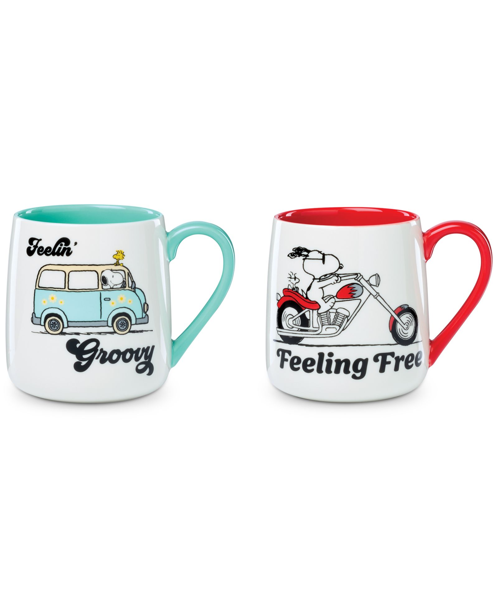 Набор из 2 шт. кружек Lenox Peanuts Feelin' Groovy & Feeling Free