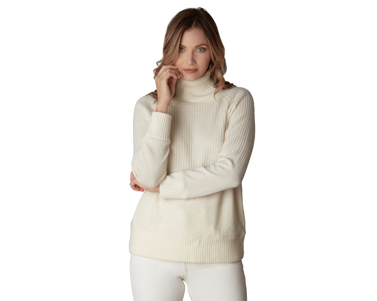 Женский шерстяной свитер LuxLined Merino Wool с подкладкой