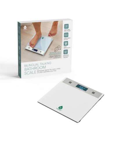 Bilingual Talking Bathroom Scale – Precision Meets Convenience