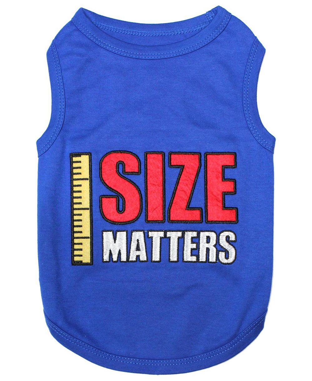 Parisian Pet Детская футболка для собак Size Matters