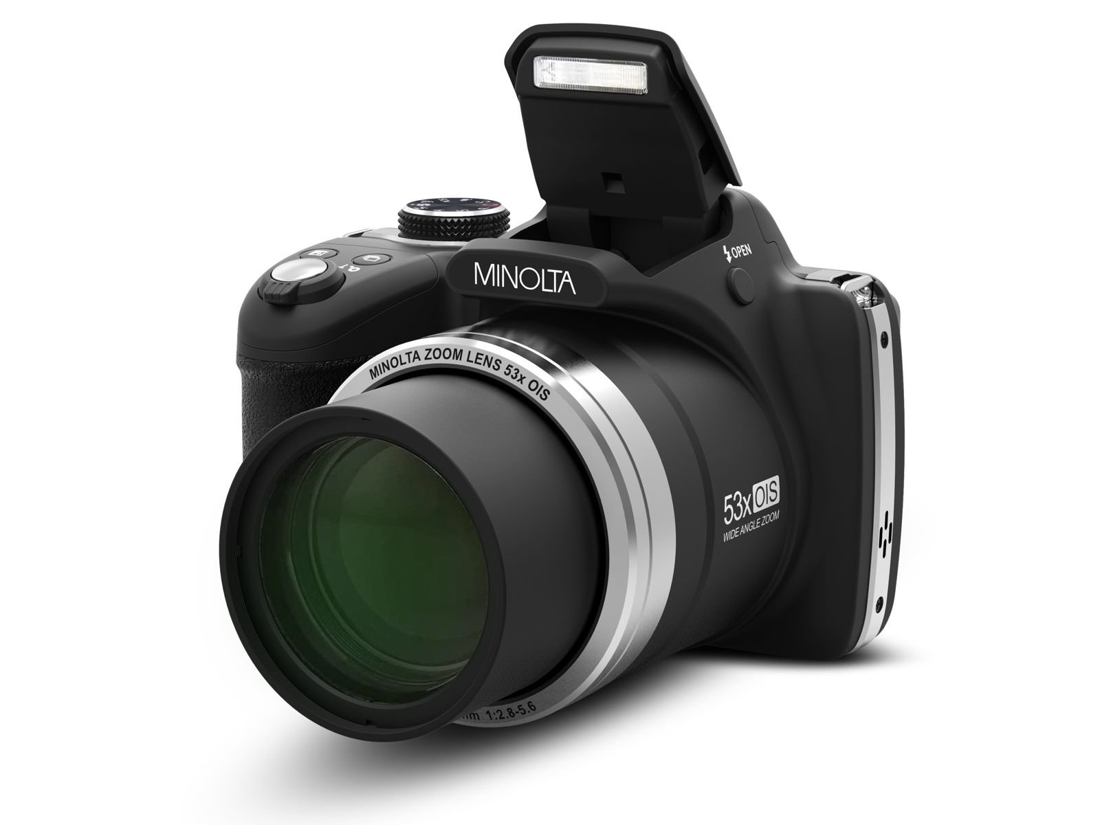 Minolta MN53Z 16MP FHD 53x Optical Zoom Wi-Fi Bridge Camera