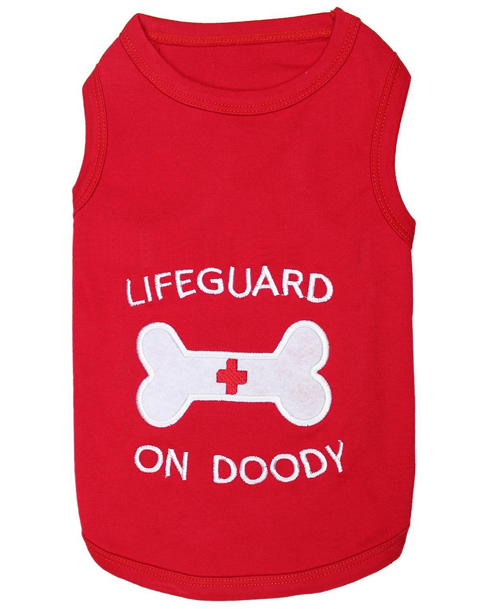 Parisian Pet футболка Lifeguard on Doody для собак