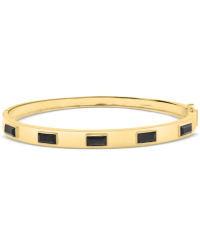 Браслет EFFY Collection Onyx (1-1/3 ct. t.w.) из золота 14k поверх серебра