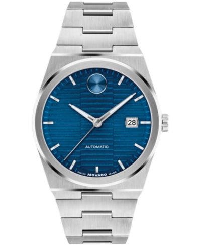 Мужские швейцарские автоматические часы Movado Bold Quest из нержавеющей стали, 39mm
