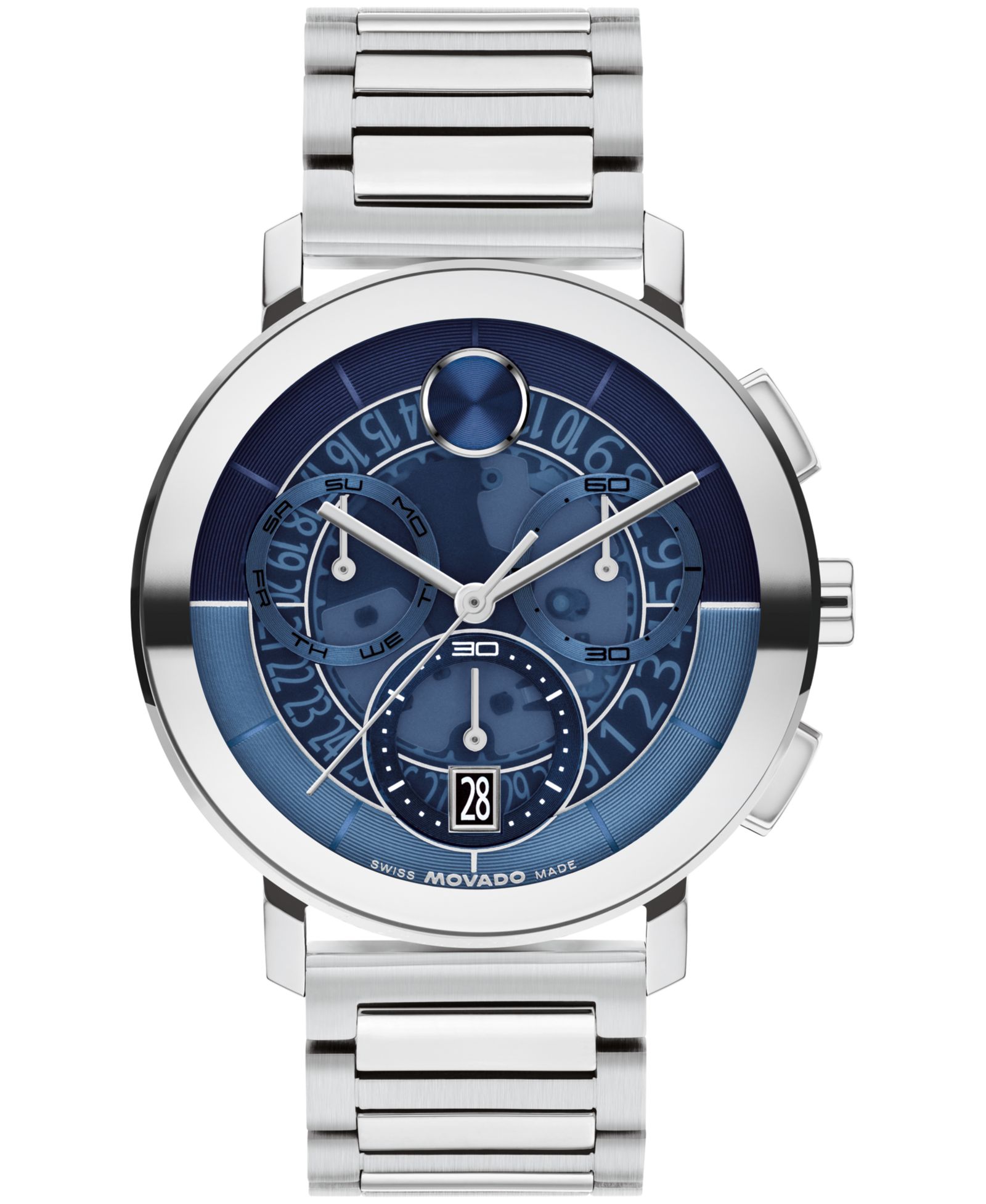 Мужские швейцарские часы Movado Bold Evolution 2.0 Quartz, 42mm