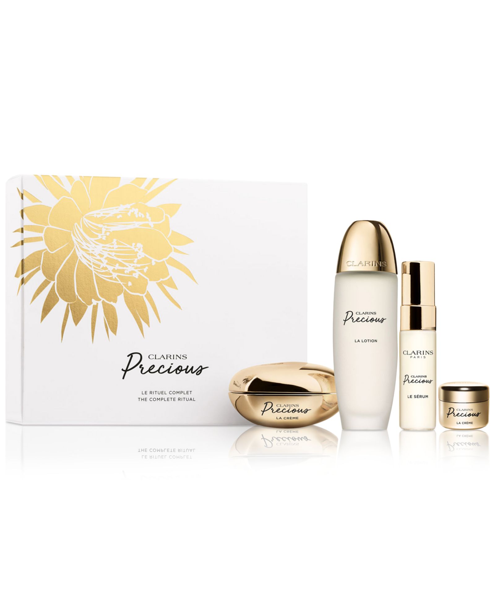 Clarins набор для ухода за кожей Precious Skin Care, 4 шт.