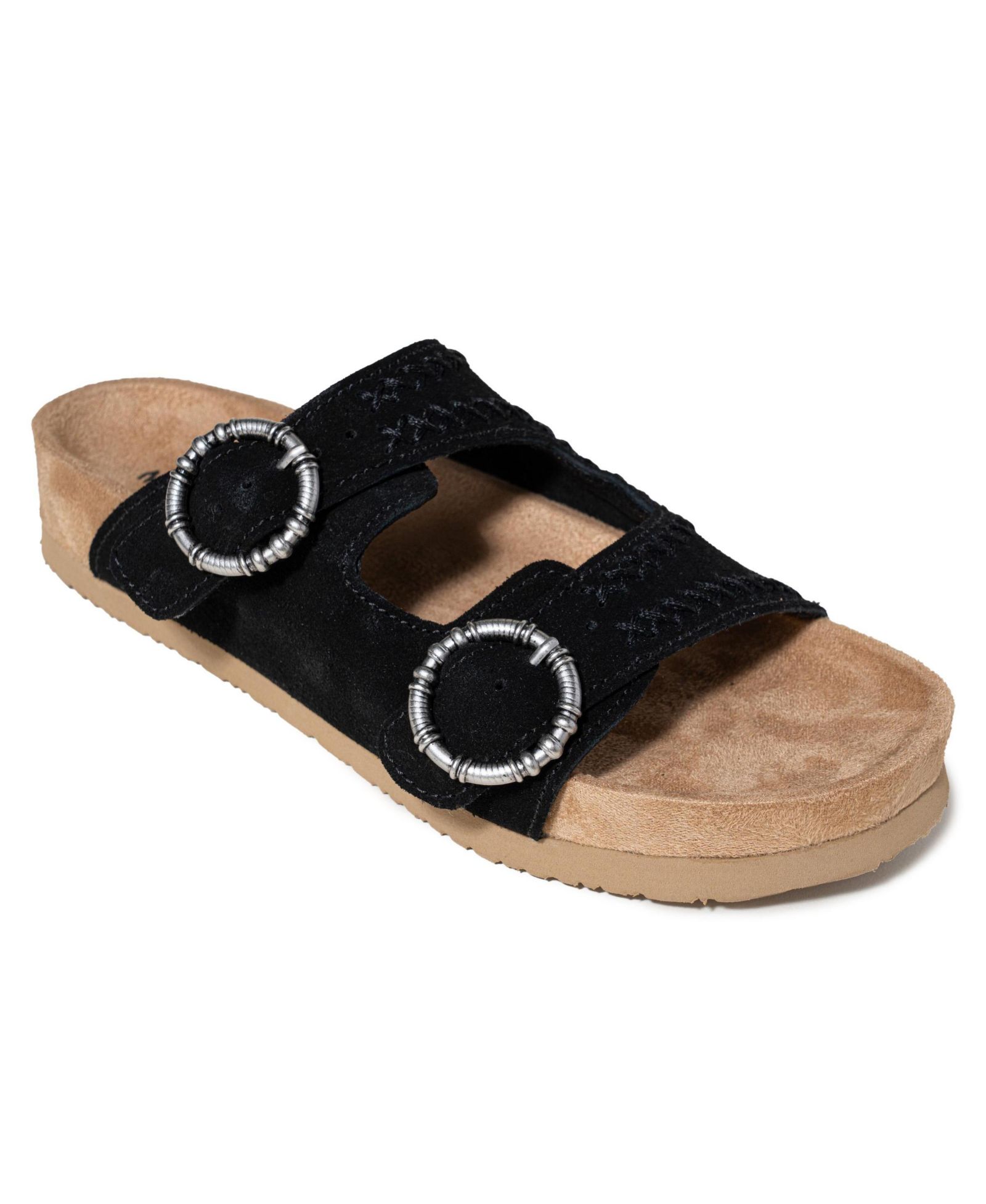 Женские сандалии-мюли Minnetonka Georgine Classic Suede Buckle Slide
