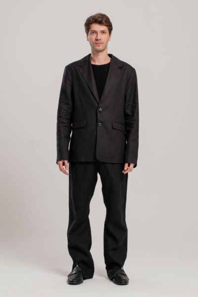 PCFG Men's Free Heaven Linen Suit Blazer