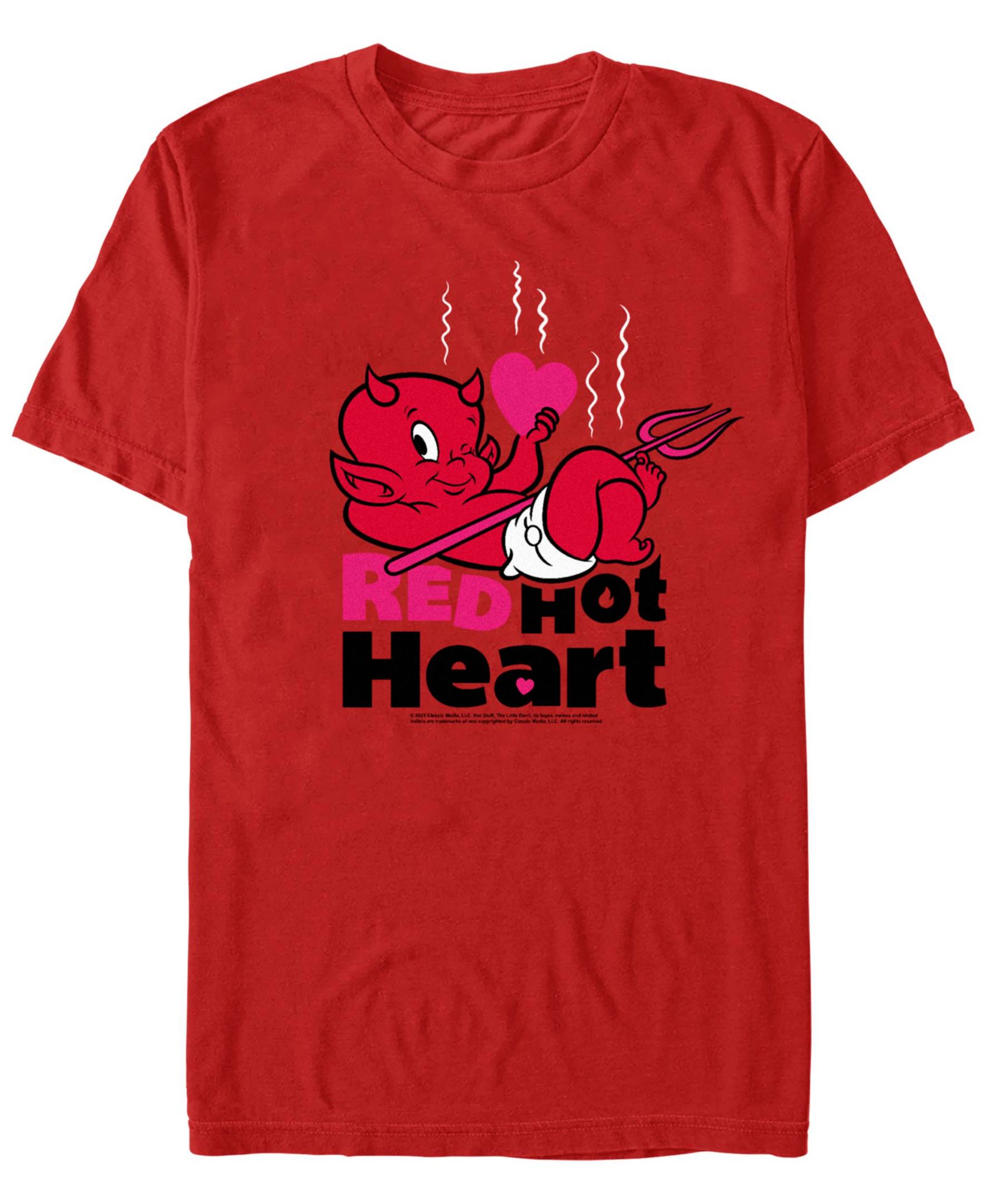 Fifth Sun Men's Harvey Comics Red Hot Short Sleeve T-Shirt