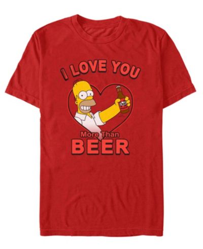 Fifth Sun Мужская футболка The Simpson's Beer Mine с коротким рукавом