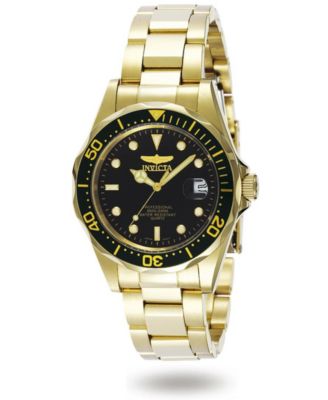 Мужские часы Invicta 8936 Pro Diver Quartz 3 Hand Black Dial