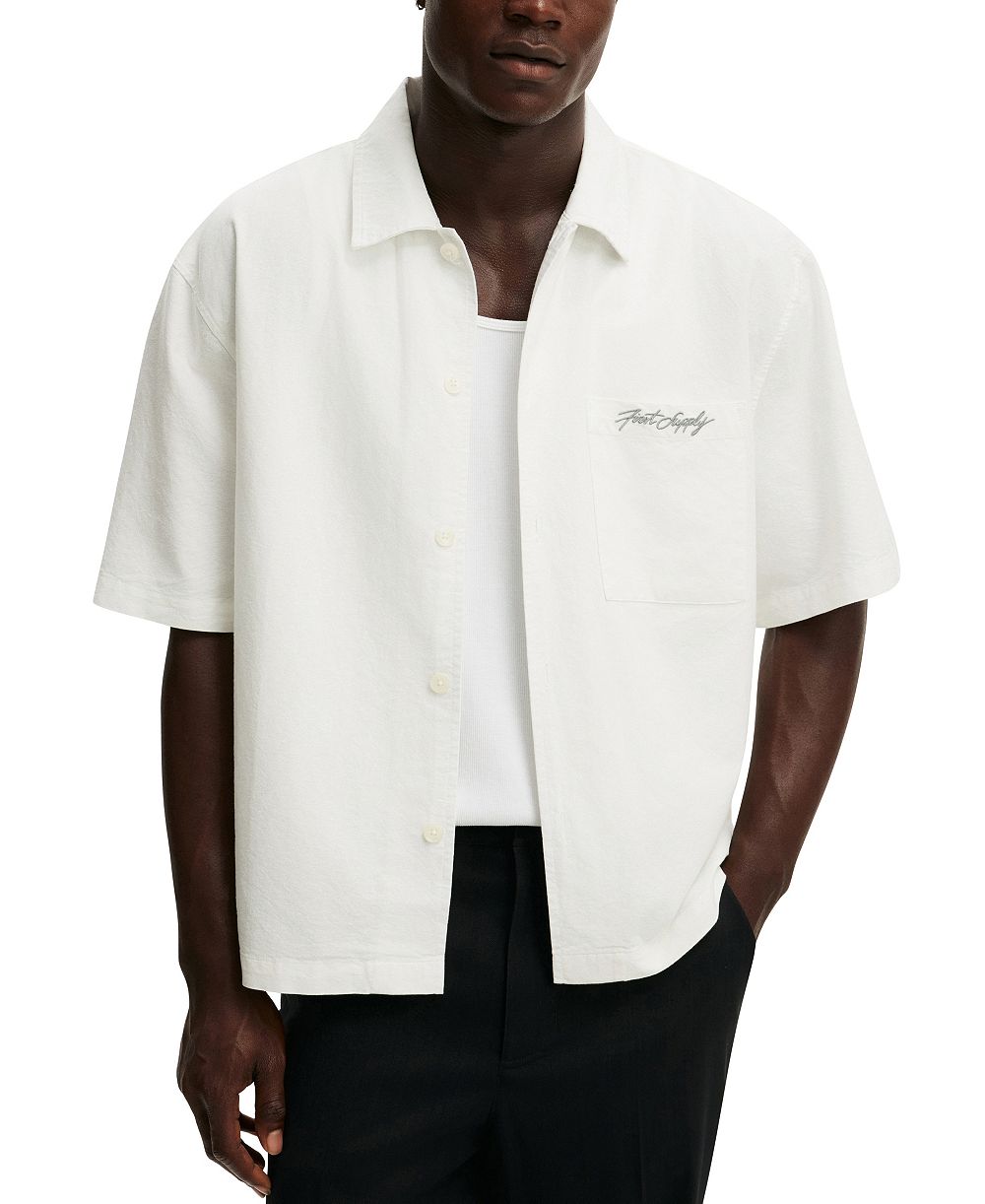 COTTON ON Men's Ventura Short Sleeve Shirt