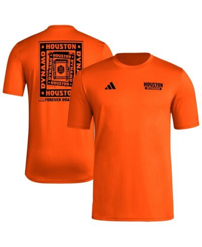 Adidas Men's Orange Houston Dynamo FC Local Wrap T-Shirt
