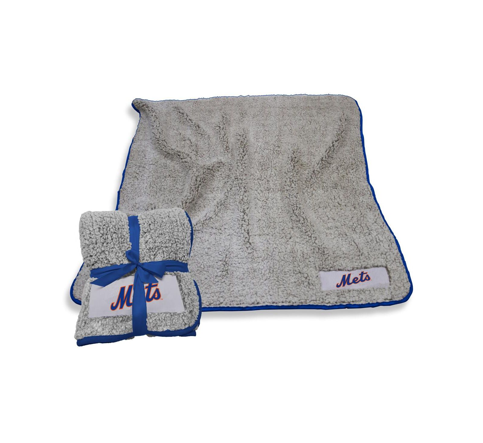 Плед Logo Brands New York Mets из флиса Frosty, 50" x 60"