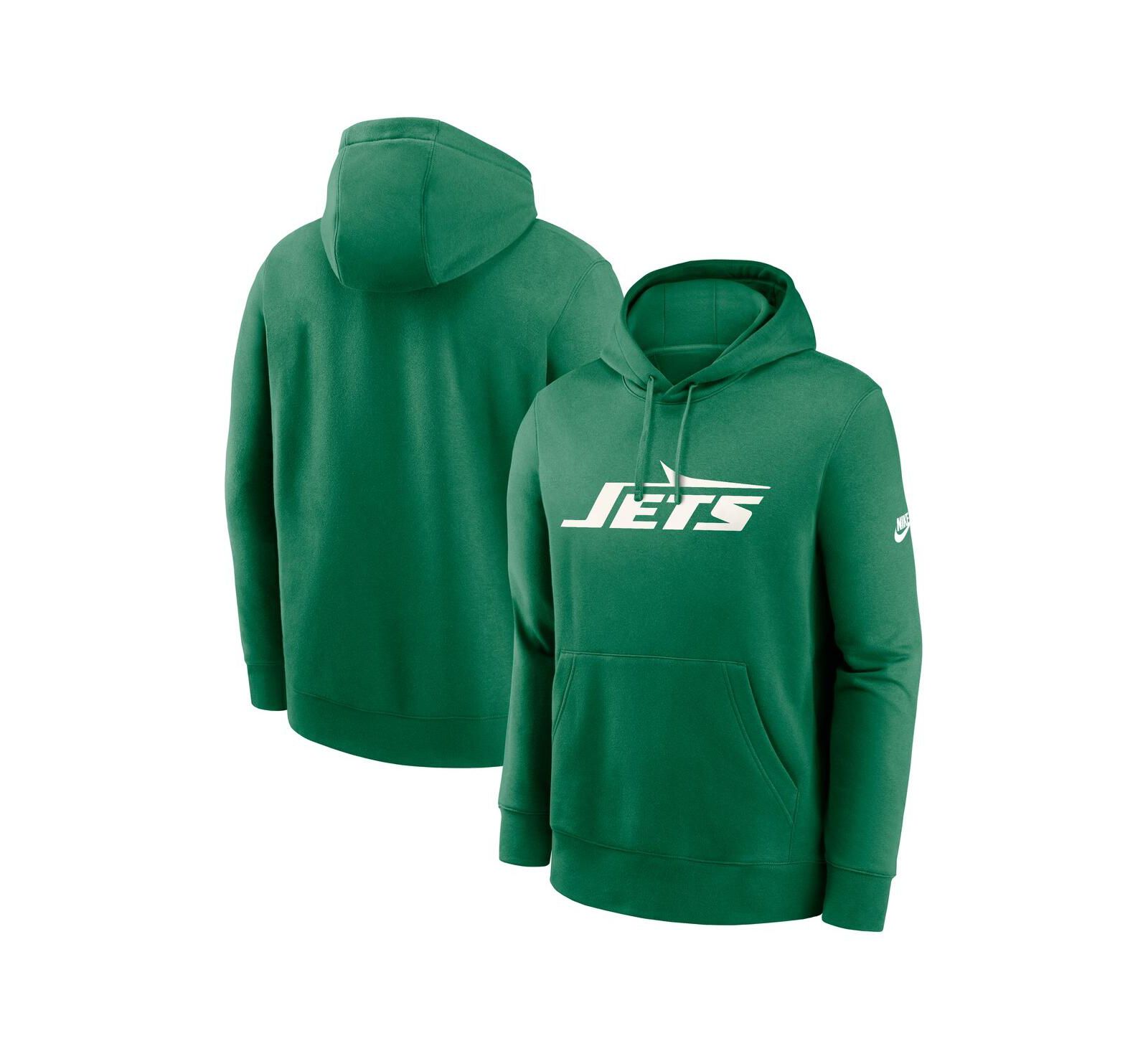 Nike Мужской черный худи-пуловер с логотипом New York Jets