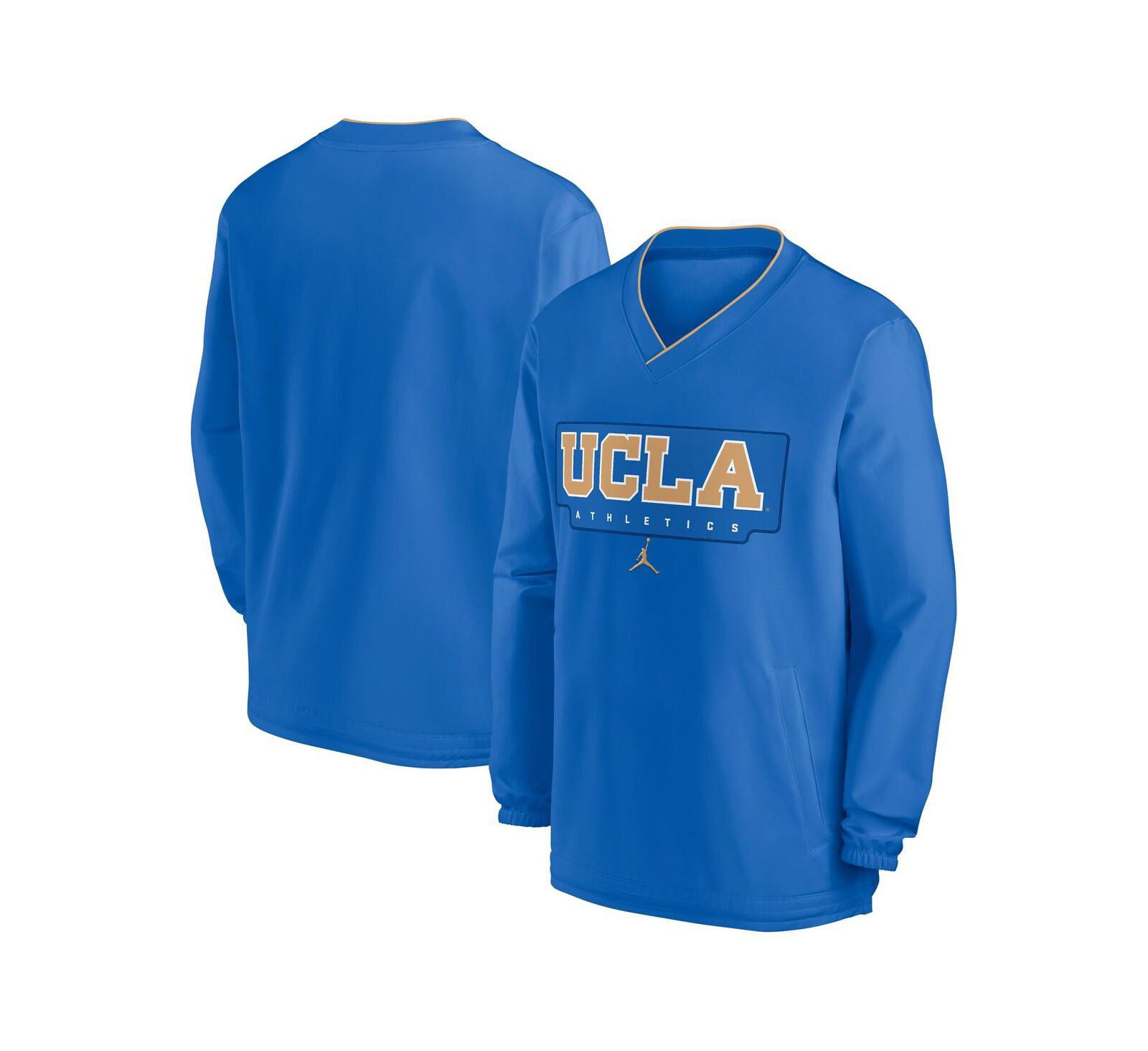 Мужская ветровка Jordan UCLA Bruins 2024 Sideline Pullover