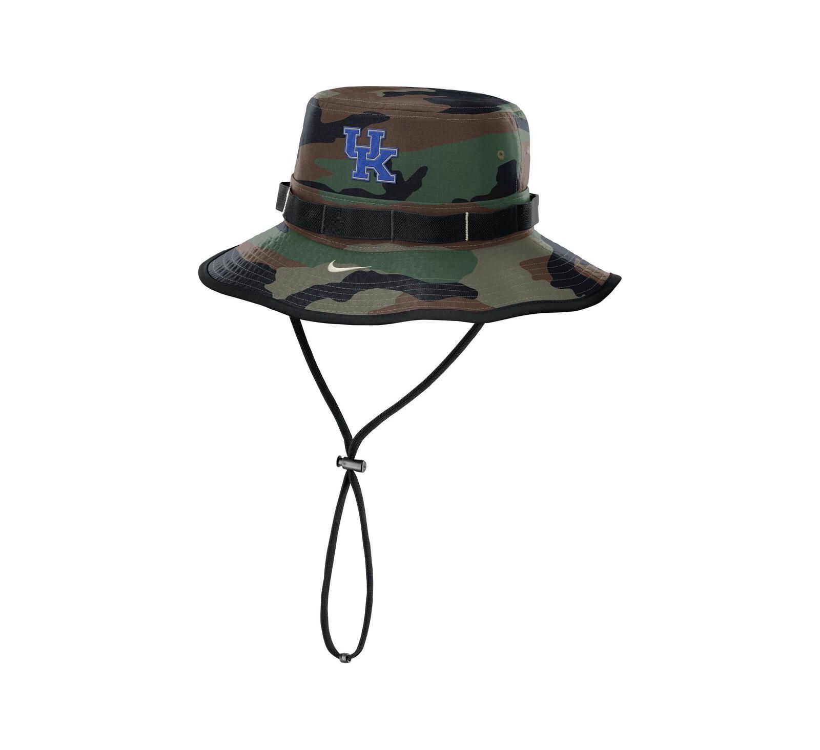 Nike Men's Camo Kentucky Wildcats 2024 Military Appreciation Apex Bucket Hat