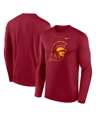 Nike Men's Cardinal USC Trojans Primetime Alternate Logo Legend Long Sleeve T-Shirt
