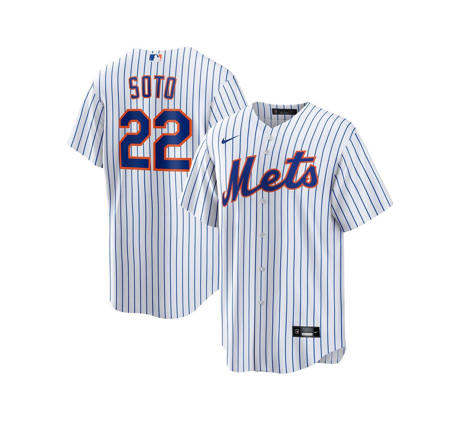 Nike Men's Juan Soto New York Mets Home Replica Player Jersey